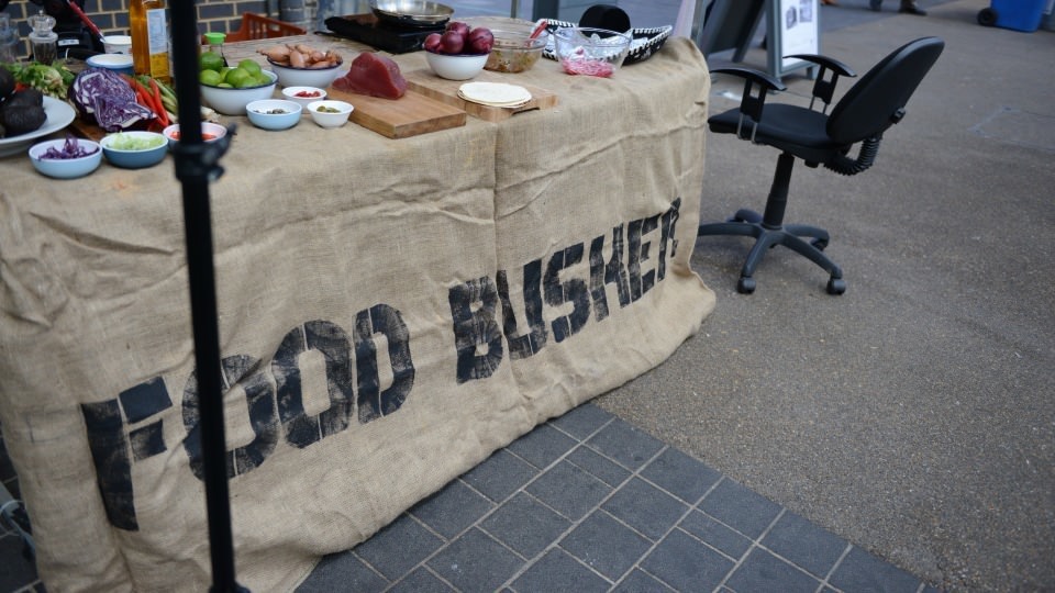 Food Busking Preparation