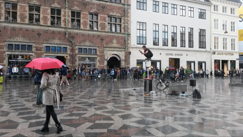 Piper Busking in Copenhagen