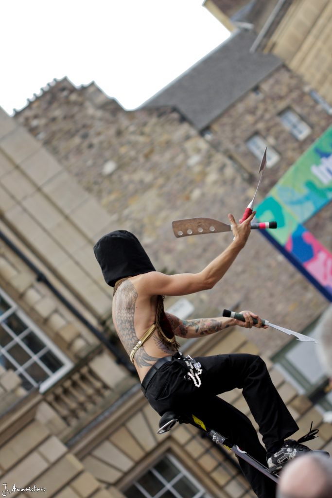 Photo of busker Space Cowboy - Photo Credit: Janis Aumeisters