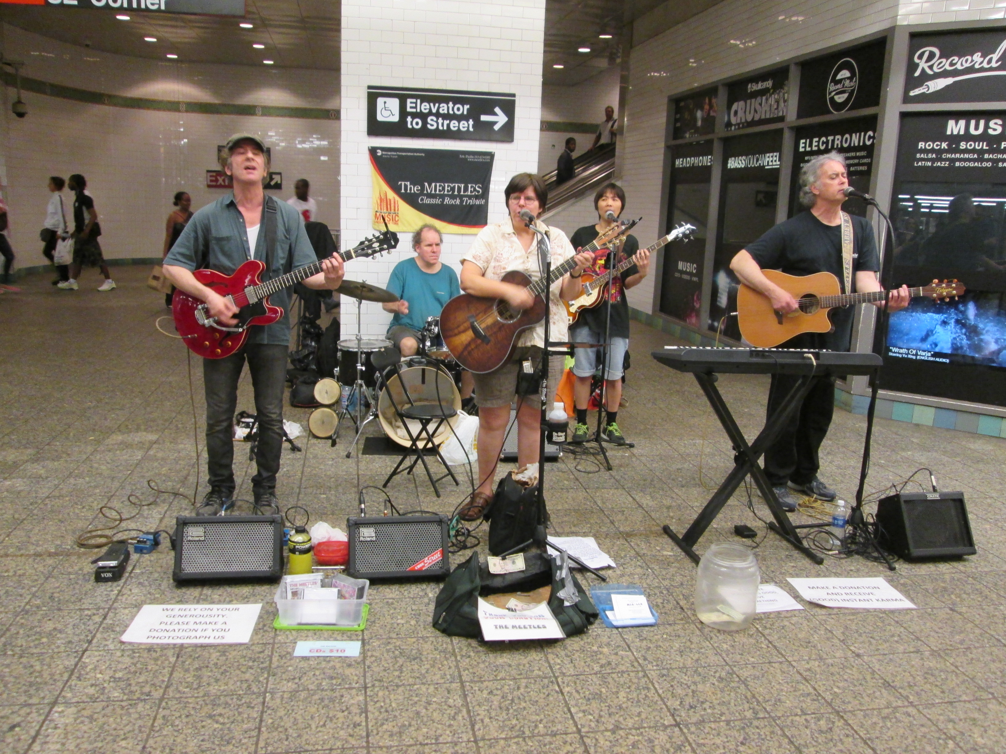 NYC Subway Buskers in Subway Beats