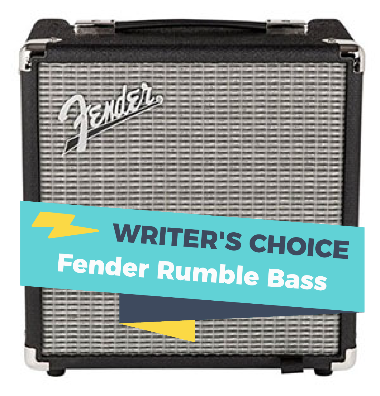 Fender Rumble Bass Amp, one of the best amps for busking out there.